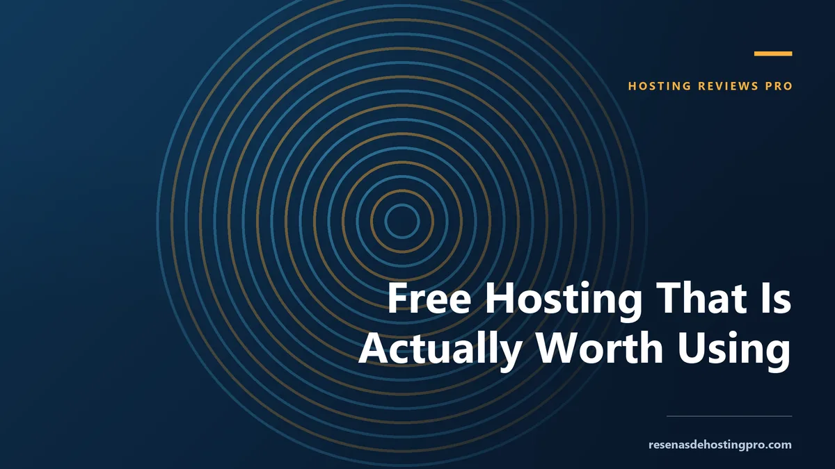 Free Hosting That Is Actually Worth Using