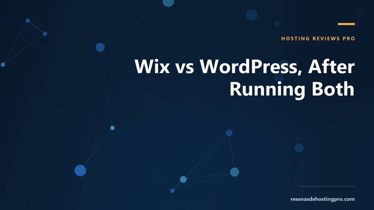 Wix vs WordPress, After Running Both